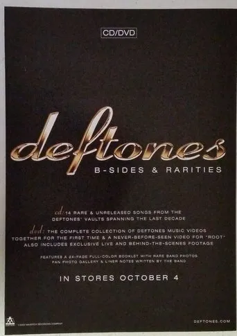 Póster de Deftones - B-Sides & Rarities DVD
