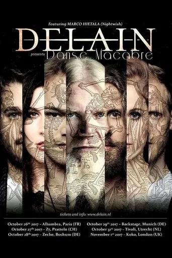 Póster de Delain - Danse Macabre live at TivoliVredenburg
