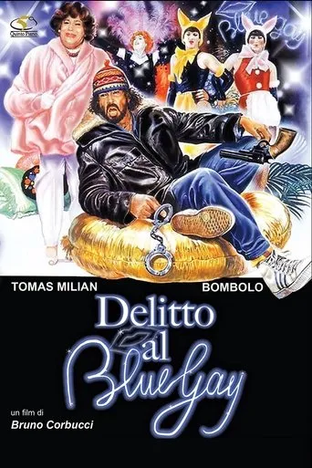 Póster de Delitto al Blue Gay