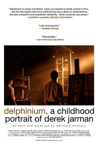 Póster de Delphinium: A Childhood Portrait of Derek Jarman