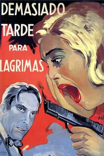 Póster de Demasiado tarde para lágrimas