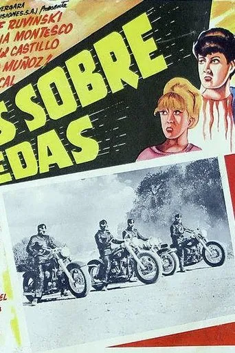 Póster de Demonios sobre ruedas