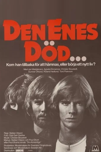 Póster de Den enes död