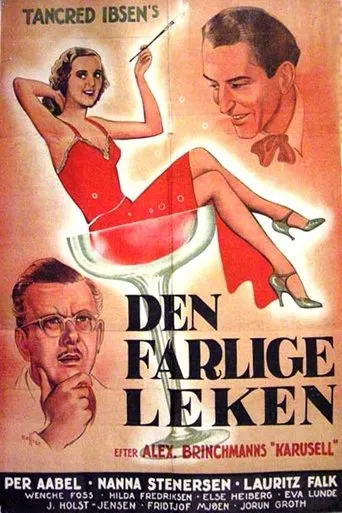 Póster de Den farlige leken