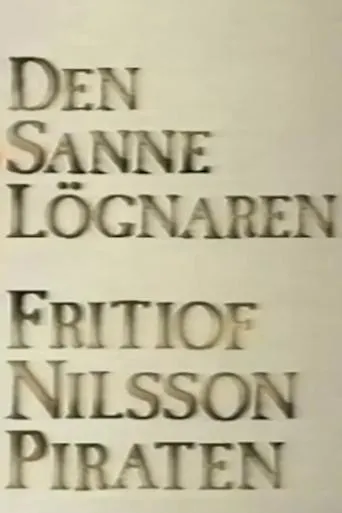 Póster de Den sanne lögnaren - Fritiof Nilsson Piraten