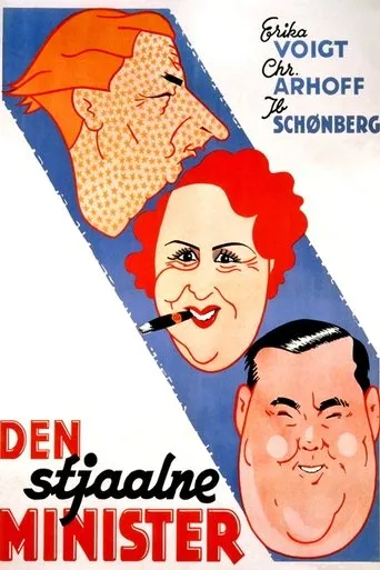 Póster de Den stjaalne minister