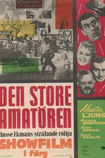 Póster de Den store amatören