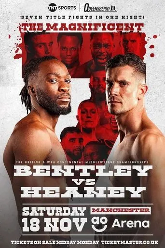 Póster de Denzel Bentley vs. Nathan Heaney