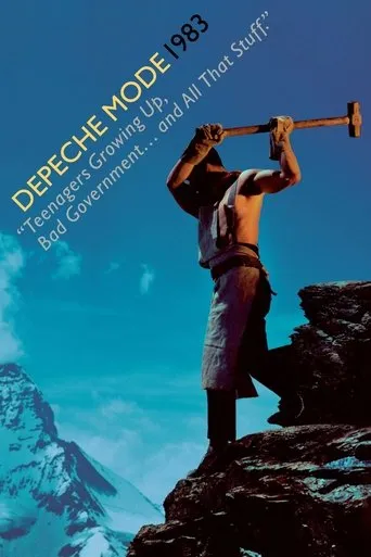 Póster de Depeche Mode: 1983 “Teenagers Growing Up, Bad Government… and All That Stuff.”