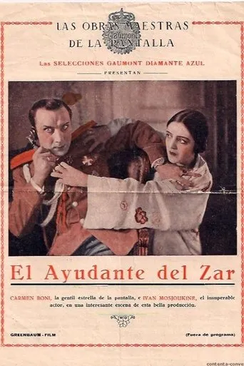 Póster de Der Adjutant des Zaren