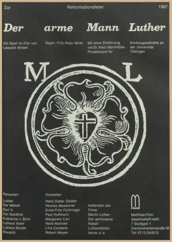 Póster de Der arme Mann Luther