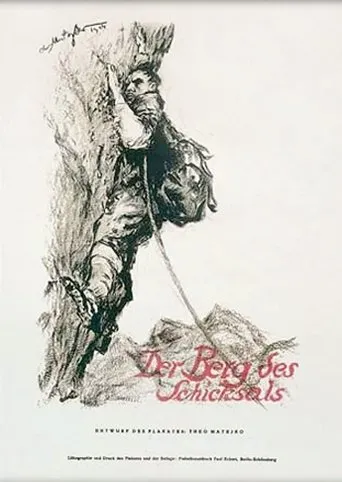 Póster de Der Berg des Schicksals