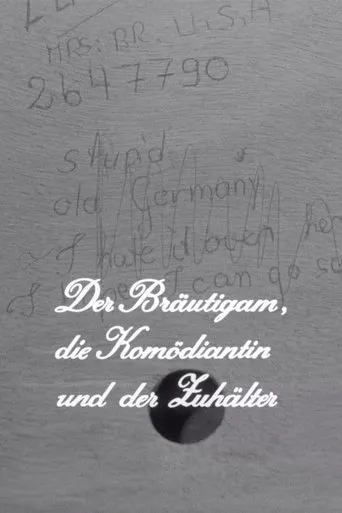 Póster de Der Bräutigam, die Komödiantin und der Zuhälter
