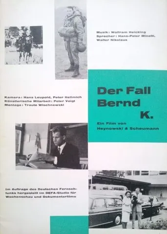 Póster de Der Fall Bernd K.