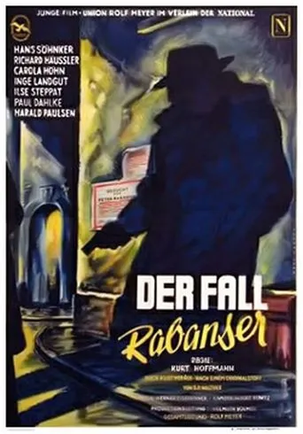 Póster de Der Fall Rabanser