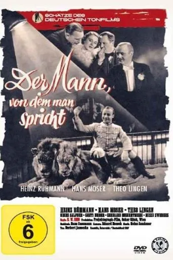 Póster de Der Mann, von dem man spricht