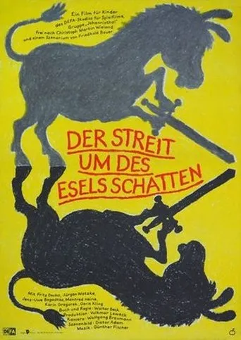 Póster de Der Streit um des Esels Schatten