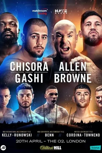 Póster de Derek Chisora vs. Senad Gashi
