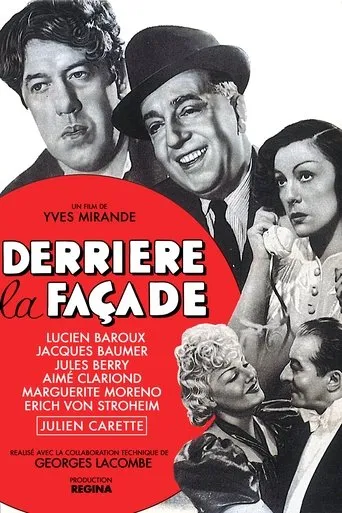 Póster de Derrière la façade