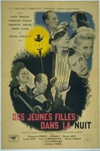 Póster de Des jeunes filles dans la nuit