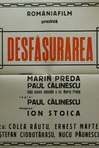 Póster de Desfasurarea