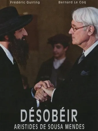 Póster de Désobéir (Aristides de Sousa Mendes)