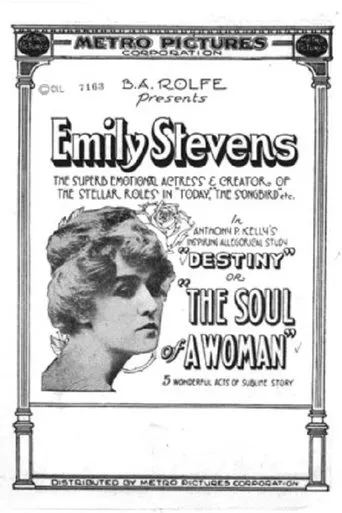 Póster de Destiny: or, the Soul of a Woman