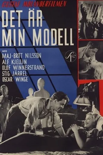 Póster de Det är min modell