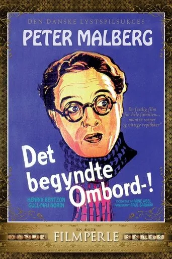 Póster de Det begyndte ombord
