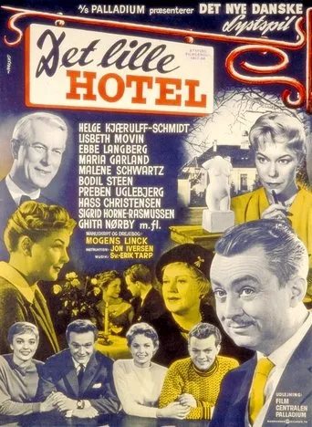 Póster de Det lille hotel