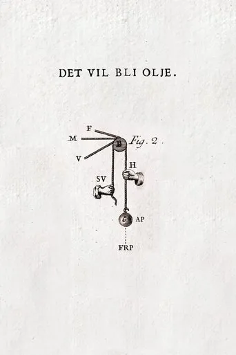 Póster de Det vil bli olje