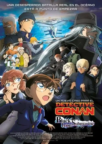 Póster de Detective Conan 26: El submarino de hierro negro