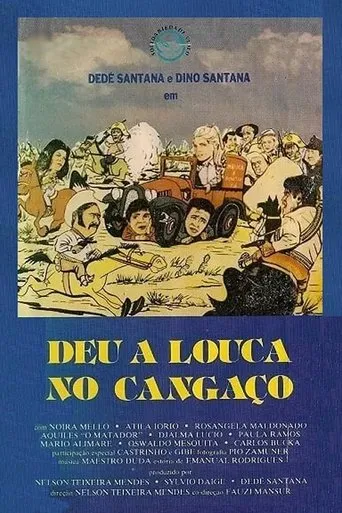 Póster de Deu a Louca no Cangaço