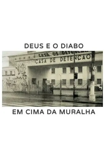 Póster de Deus e o Diabo em Cima da Muralha