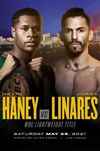 Póster de Devin Haney vs. Jorge Linares