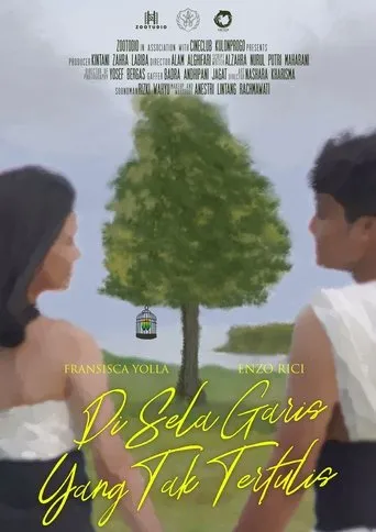 Póster de Di Sela Garis yang Tak Tertulis