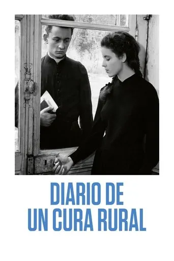 Póster de Diario de un cura rural (1951) con Antoine Balpêtré como Dr. Delbende