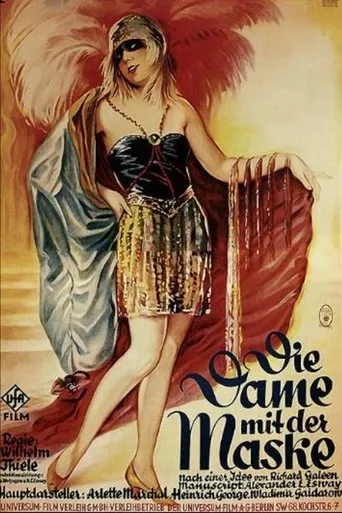 Póster de Die Dame mit der Maske