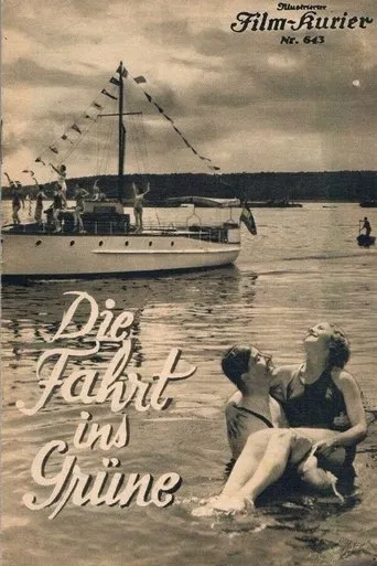 Póster de Die Fahrt ins Grüne