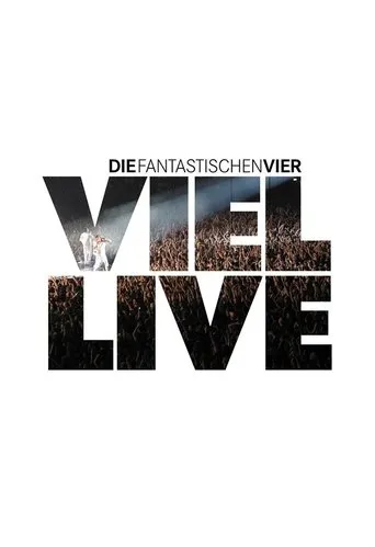 Póster de Die Fantastischen Vier - Viel Live