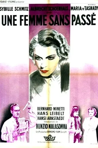 Póster de Die Frau ohne Vergangenheit