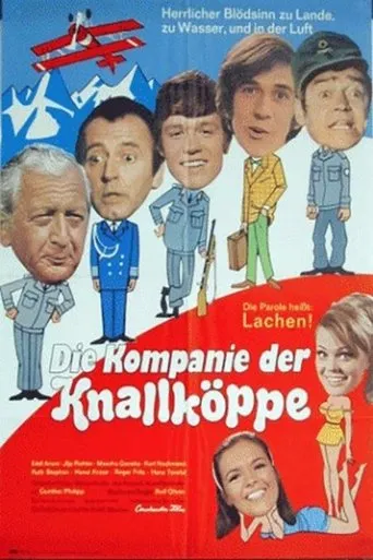 Póster de Die Kompanie der Knallköppe
