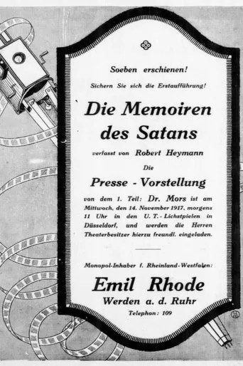 Póster de Die Memoiren des Satans. 1. Teil - Doktor Mors