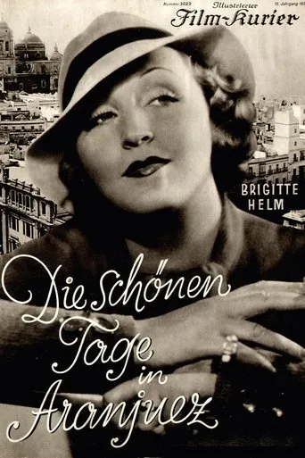 Póster de Die schönen Tage von Aranjuez