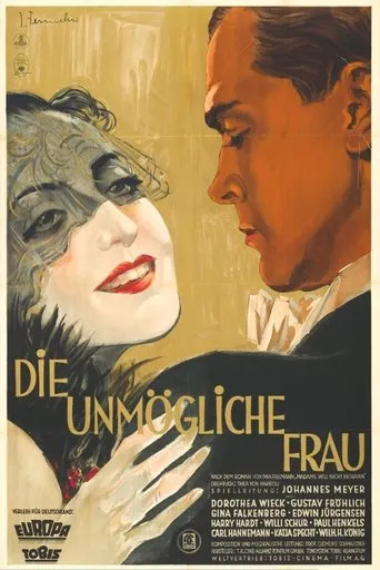 Póster de Die unmögliche Frau