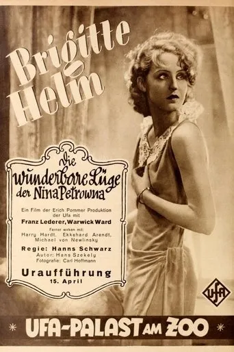 Póster de Die wunderbare Lüge der Nina Petrowna