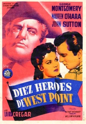 Póster de Diez héroes de West Point