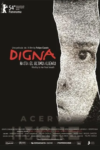 Póster de Digna... hasta el último aliento
