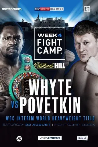 Póster de Dillian Whyte vs. Alexander Povetkin