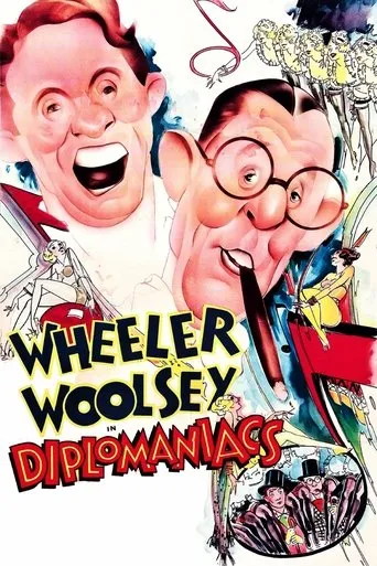 Póster de Diplomanías (1933) con Yola d'Avril como French Vamp (uncredited)